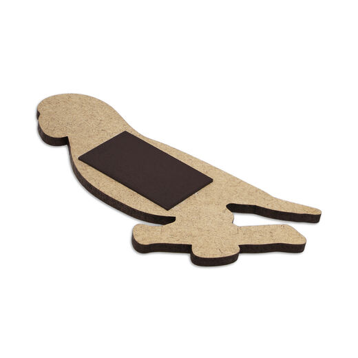 Saxon parrot magnet